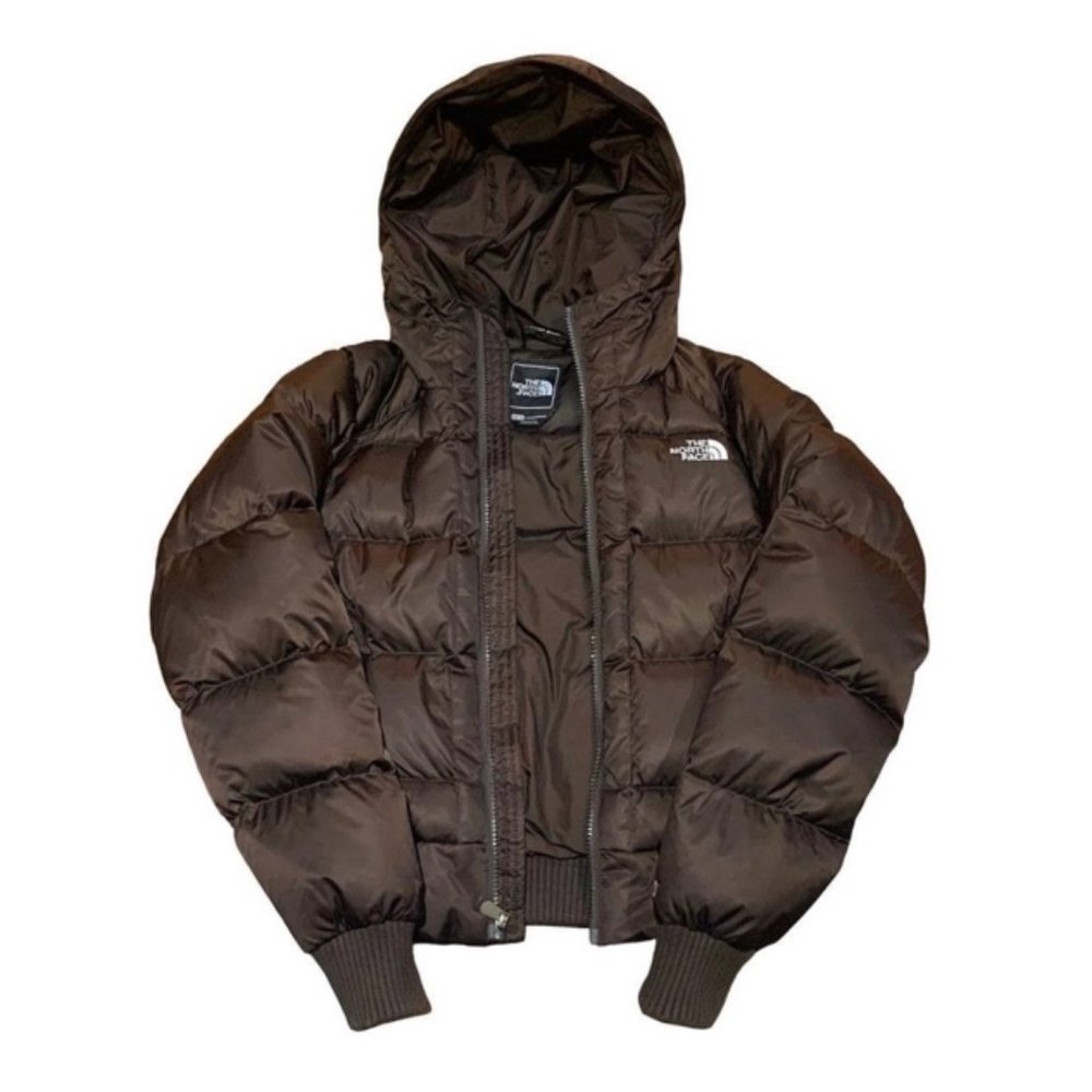 BROWN NORTH FACE PUFFER JACKET (550)